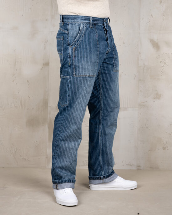 1967-utility-trousers-blue-wabash-rinsed-14-1 1967 Utility Trousers Blue Wabash Rinsed - Vue 14