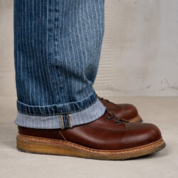 1967 Utility Trousers Blue Wabash Rinsed - Vue 2