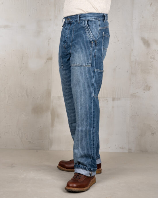 1967-utility-trousers-blue-wabash-rinsed-9-1 1967 Utility Trousers Blue Wabash Rinsed - Vue 9