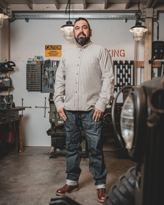 1923-buccanoy-shirt-iwaki-grey-2 1923 Buccanoy Shirt Iwaki Grey - Vue 2