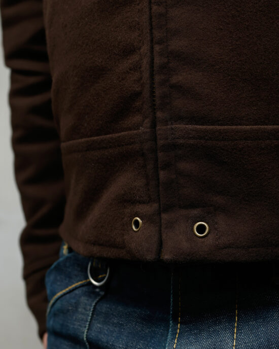 1932-roadster-jacket-moleskin-soil-brown-10 1932 Roadster Jacket Moleskin Soil Brown - Vue 10