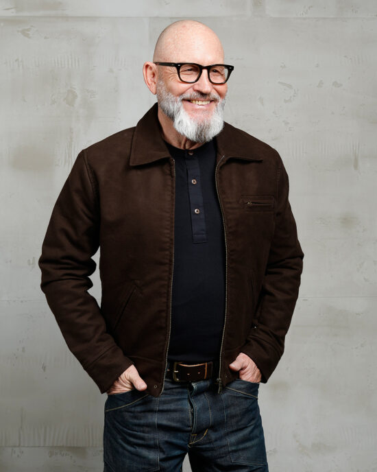 1932-roadster-jacket-moleskin-soil-brown-13 1932 Roadster Jacket Moleskin Soil Brown - Vue 13