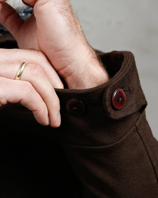 1932-roadster-jacket-moleskin-soil-brown-8 1932 Roadster Jacket Moleskin Soil Brown - Vue 8