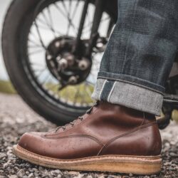 Botte Pike Brothers Bottes Trapper Pike Brothers 1947 Trapper Boots Brown face