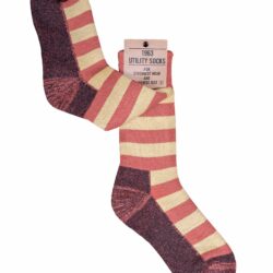 Detail tricot chaussettes 1963 Utility Socks Walt Orange Pike Brothers
