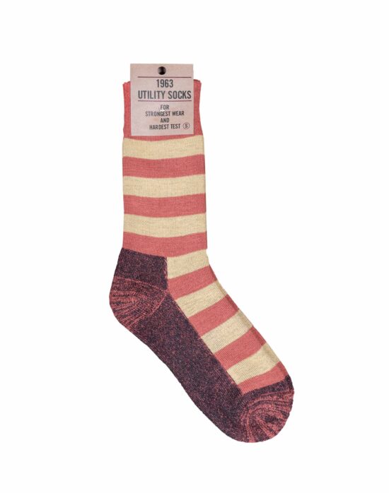Chaussettes 1963 Utility Socks Walt Orange Pike Brothers - School of Cool