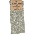 Chaussettes Pike Brothers 1972 Melange Olive coton - face
