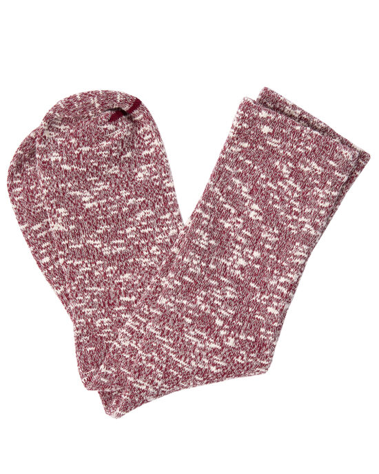 Chaussettes Pike Brothers 1972 Melange Red portees Chaussettes Pike Brothers Melange Red portees