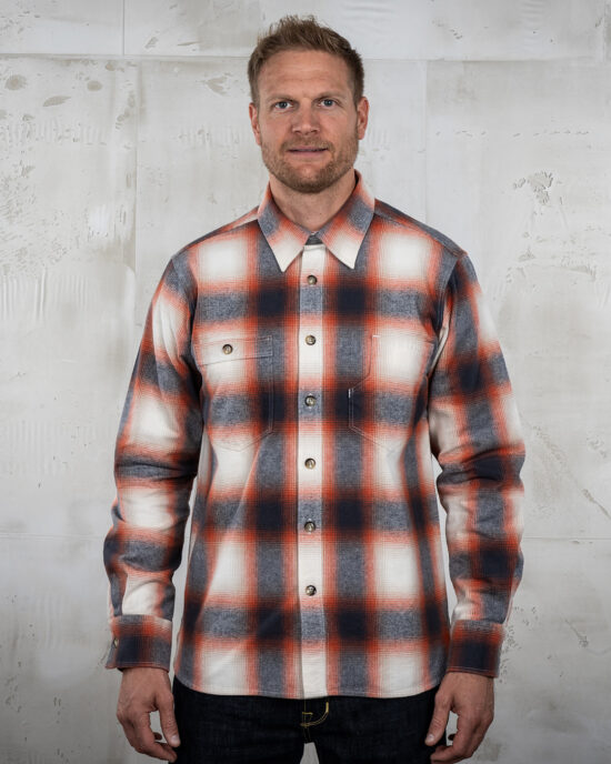 Chemise Pike Brothers 1937 Roamer Long Sleeve Danville Red face