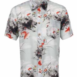 Chemise Pike Brothers 1937 Roamer Short Sleeve Hapuna Grey - vue face