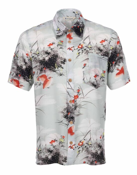 Chemise Pike Brothers 1937 Roamer Short Sleeve Hapuna Grey - vue face