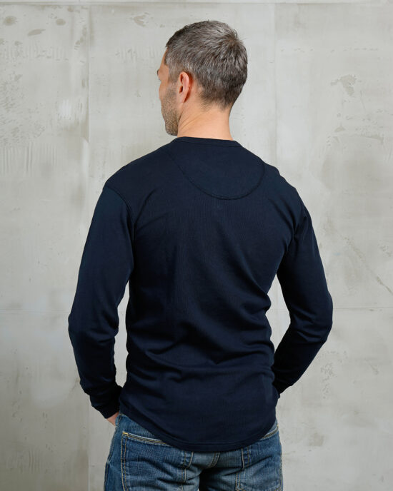 Henley LS Mojave Blue dos Henley LS Mojave Blue dos