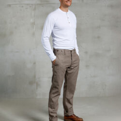 Pantalon Pike Brothers Pantalon Pike Brothers 1947 Harvester Trousers HBT Brown face