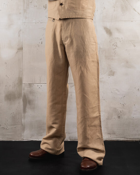 Pantalon Pike Brothers Pantalon Chino Workwear Pike Brothers 1905 Hauler Pant Chicago Sand face