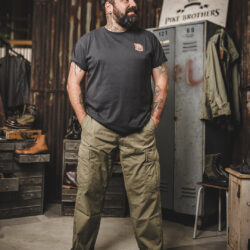 Pantalon Pike Brothers Pantalon Pike Brothers 1966 Jungle Pant Olive face