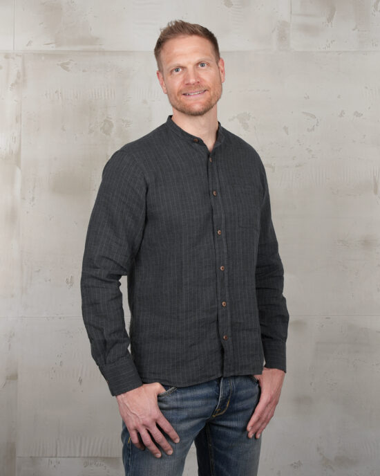 Pike Brothers Buccanoy Shirt Wicklow Navy front