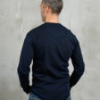 Pike Brothers Henley LS Mojave Blue back