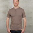 Pike Brothers 1927 Henley Short Sleeve Mud - front view