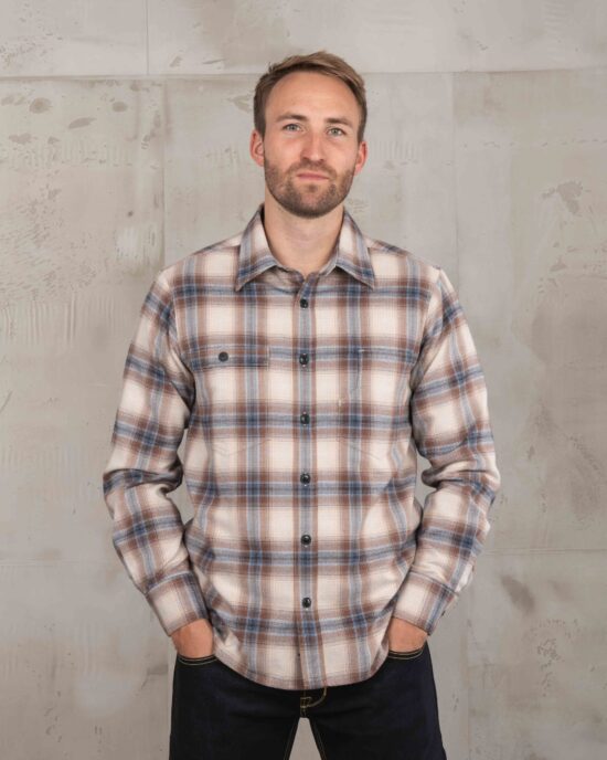 Pike Brothers Roamer Long Sleeve Stirling Brown front