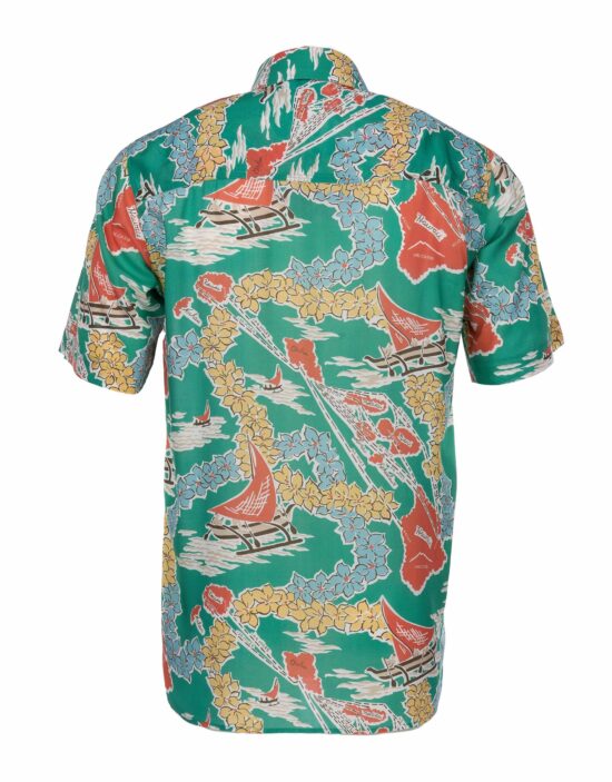 Pike Brothers Roamer SS Hapuna Green back Pike Brothers Roamer Hapuna Green back