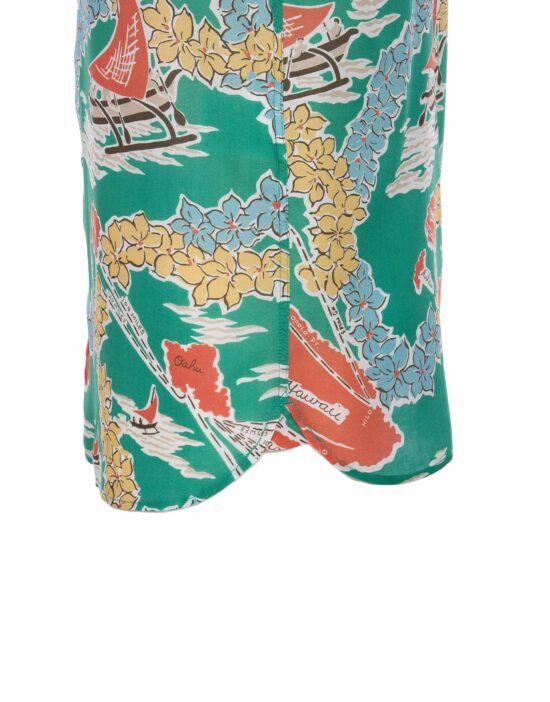 Pike Brothers Roamer SS Hapuna Green fabric Pike Brothers Roamer fabric Hapuna Green