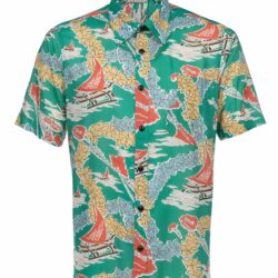 Pike Brothers Roamer Short Sleeve Hapuna Green - front