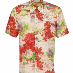 Pike Brothers 1937 Roamer Short Sleeve Miyamato Orange - front