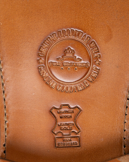 Pike Brothers 1938 Cricketeer Shoe Brown back Pike Brothers 1938 Cricketeer Shoe Brown - back vintage leather