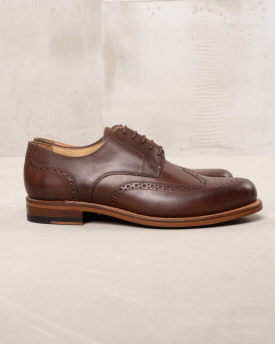Pike Brothers 1938 Cricketeer Shoe Brown broguing Pike Brothers 1938 Cricketeer Shoe Brown - broguing cuir vintage