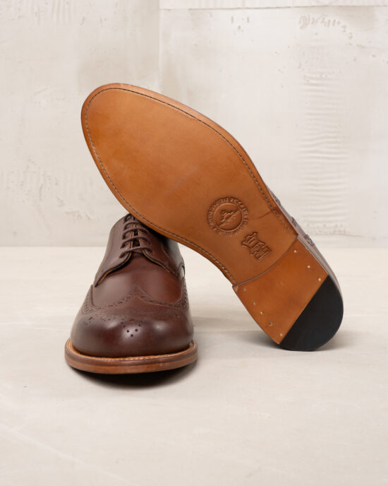 Pike Brothers 1938 Cricketeer Shoe Brown laces Pike Brothers 1938 Cricketeer Shoe Brown - laces vintage leather
