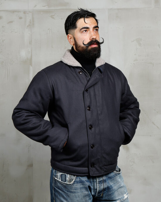 Pike Brothers 1944 N1 Military Deck Jacket - Full Shot pike-brothers-1944-n1-military-deck-jacket-asphalt-full-shot