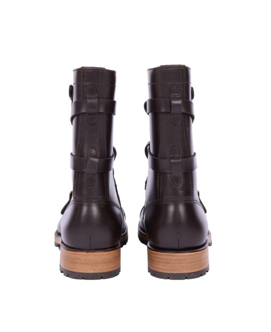 Pike Brothers 1945 Tanker Boots Brown buckles Pike Brothers 1945 Tanker Boots Brown - buckles vintage leather