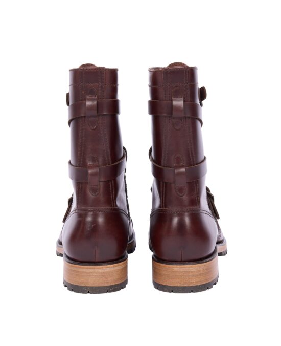 Pike Brothers 1945 Tanker Boots Cognac buckles Pike Brothers 1945 Tanker Boots Cognac - buckles vintage leather