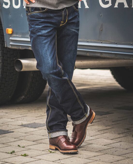 Pike Brothers 1945 Tanker Boots Cognac mood Pike Brothers 1945 Tanker Boots Cognac - mood vintage leather