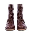 Pike Brothers 1945 Tanker Boots Cognac - side vintage leather