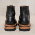 Pike Brothers 1946 Mountaineer Boots Black - arriere cuir vintage