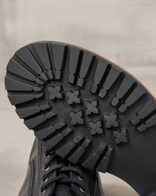 Pike Brothers 1946 Mountaineer Boots Black dessus Pike Brothers 1946 Mountaineer Boots Black - dessus cuir vintage