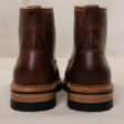 Pike Brothers 1946 Mountaineer Boots Bourbon - back vintage leather