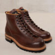 Pike Brothers 1946 Mountaineer Boots Bourbon - leather vintage leather
