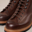 Pike Brothers 1946 Mountaineer Boots Bourbon - zoom vintage leather