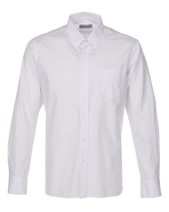 Pike Brothers Albatros White Chambray back Pike Brothers Albatros White Chambray back