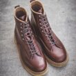 Pike Brothers 1947 Trapper Boots Brown - semelle cuir vintage