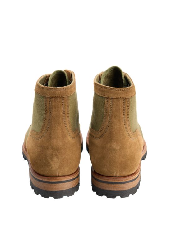 Pike Brothers 1952 Lowkinawa Boots Rough-Out detail Pike Brothers 1952 Lowkinawa Boots Rough-Out - detail vintage leather