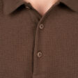 Pike Brothers 1963 Royal Polo soft collar with 2-button placket close-up