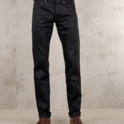 Pike Brothers Pike Brothers 1963 Roamer Pant 13oz Pitch Black Denim front