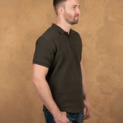 Pike Brothers 1963 Royal Polo Olive khaki - back view sixties tailored cut