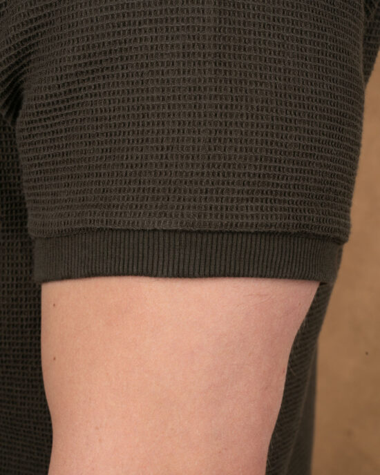 Pike Brothers 1963 Royal Polo Olive studio model shot Pike Brothers 1963 Royal Polo Olive studio shot on model