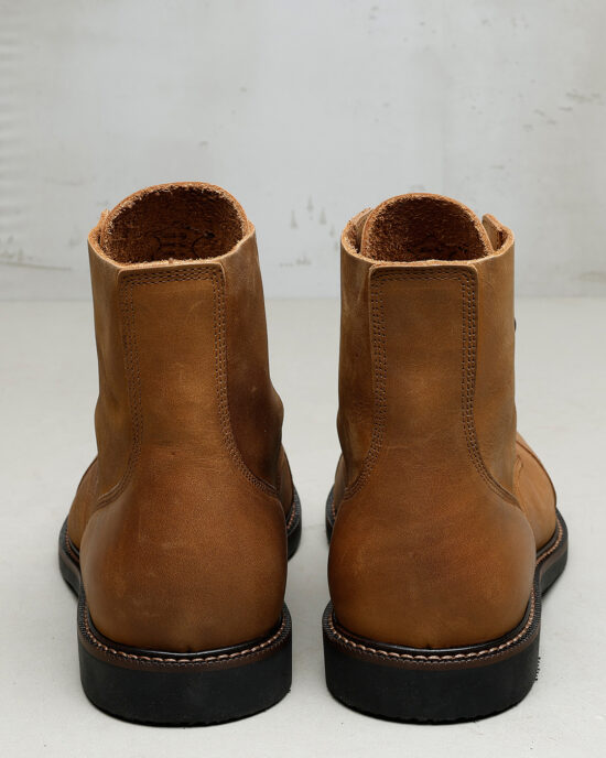 Pike Brothers 1966 Low Quarters Camel side Pike Brothers 1966 Low Quarters Camel - side vintage leather