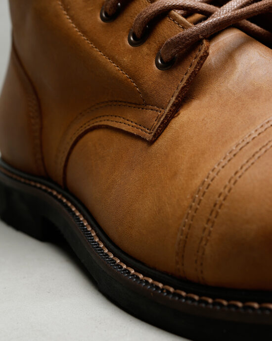 Pike Brothers 1966 Low Quarters Camel sole Pike Brothers 1966 Low Quarters Camel - sole vintage leather