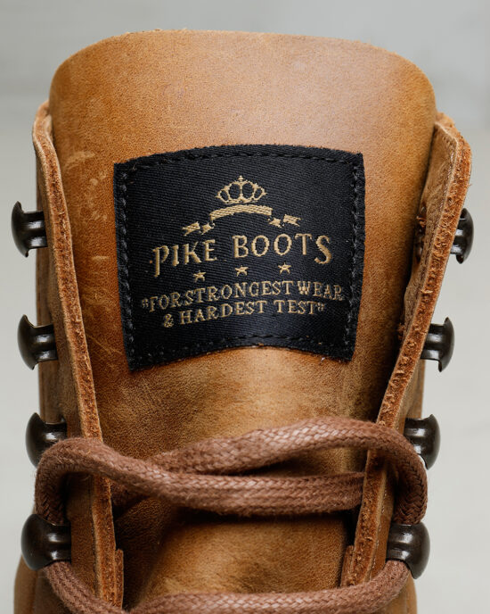 Pike Brothers 1966 Low Quarters Camel upper Pike Brothers 1966 Low Quarters Camel - upper vintage leather